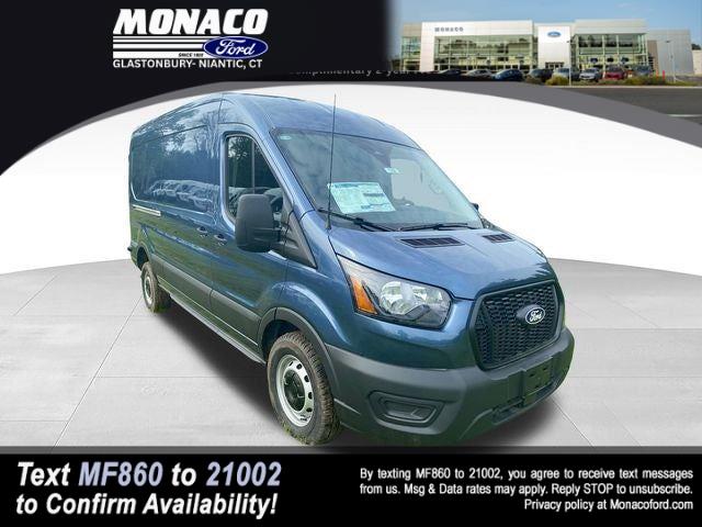 Blue 2026 Ford Transit Cargo Van Rear-Wheel Drive Automatic