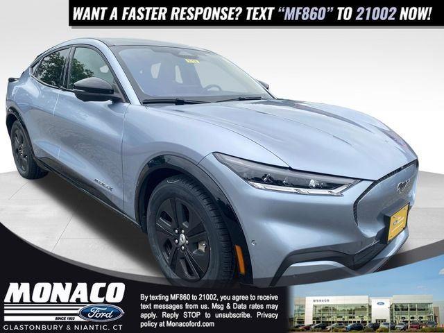Iced Blue Silver 2022 Ford Mustang Mach-E SUV / Crossover Rear-Wheel Drive 1-Speed Dual Clutch