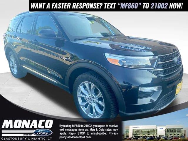 Agate Black 2024 Ford Explorer SUV / Crossover All-Wheel Drive Automatic
