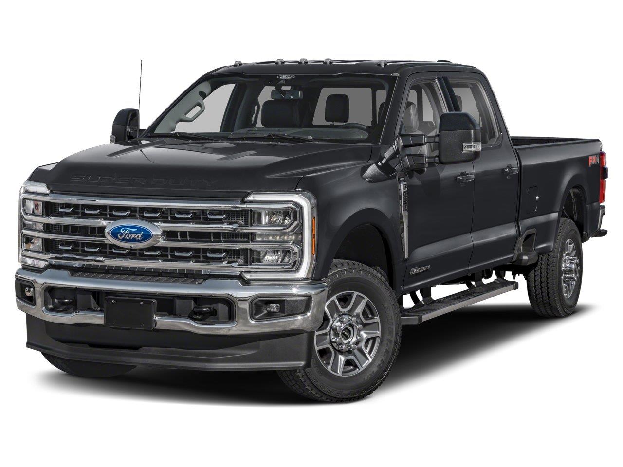 Agate Black 2024 Ford F-350 Super Duty Pickup Truck Four-Wheel Drive Automatic