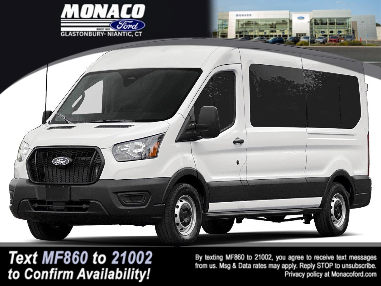 Ingot Silver 2026 Ford Transit Passenger Van Rear-Wheel Drive Automatic