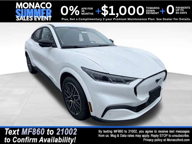 Star White Metallic Tri-Coat 2026 Ford Mustang Mach-E SUV / Crossover All-Wheel Drive 1-Speed Dual Clutch