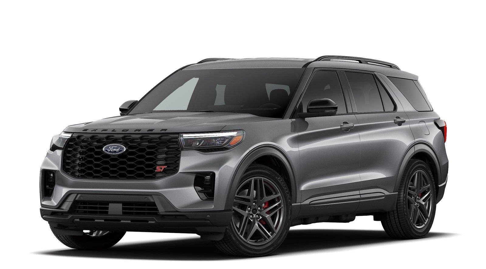 Carbonized Gray 2026 Ford Explorer SUV / Crossover All-Wheel Drive Automatic