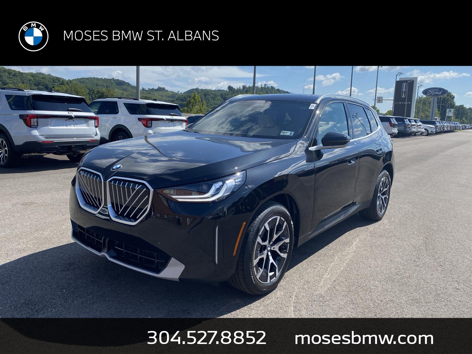 Black Sapphire Metallic 2026 BMW X3 SUV / Crossover All-Wheel Drive Automatic