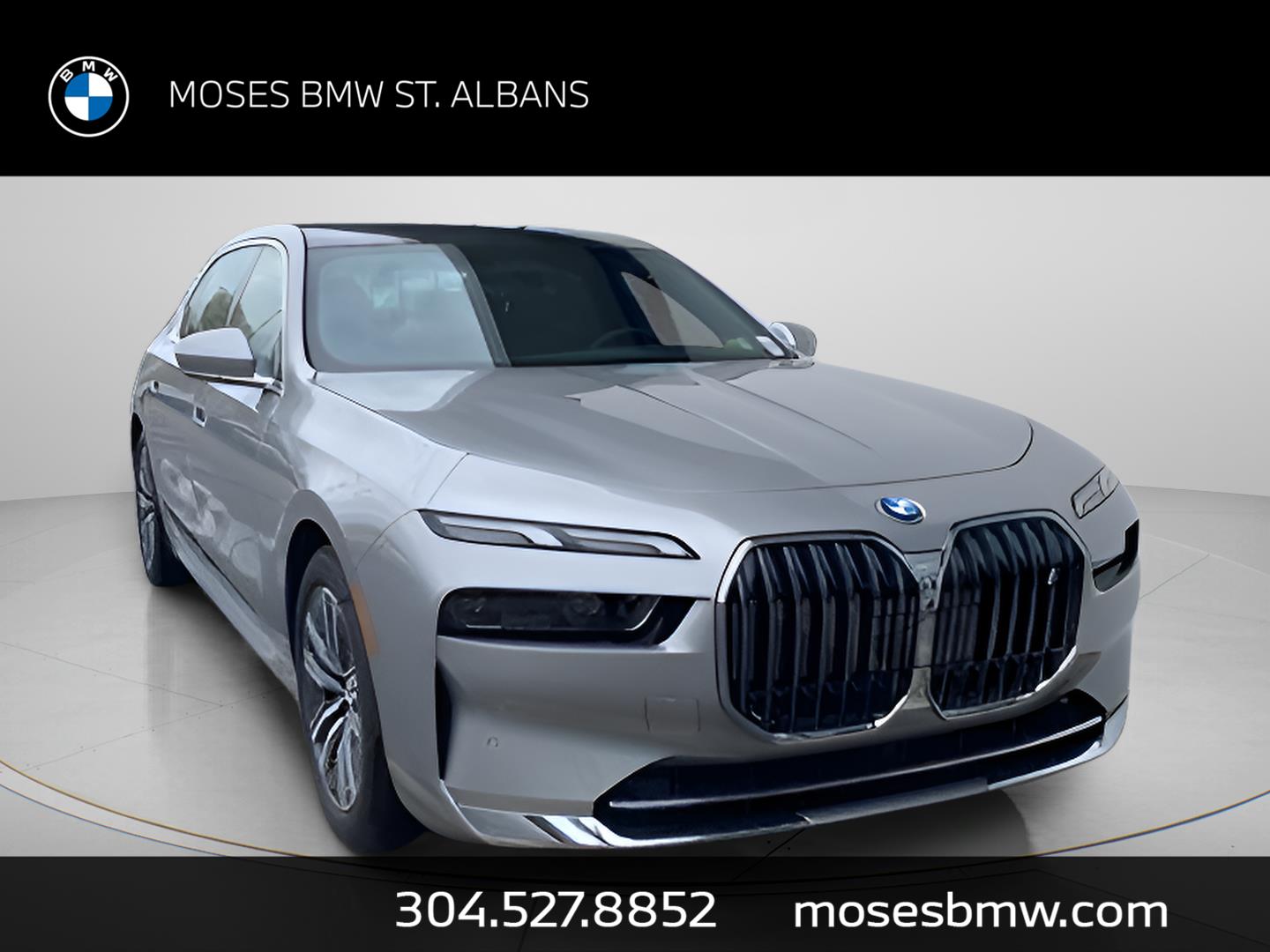 Space Silver Metallic 2024 BMW i7 Sedan Rear-Wheel Drive Automatic
