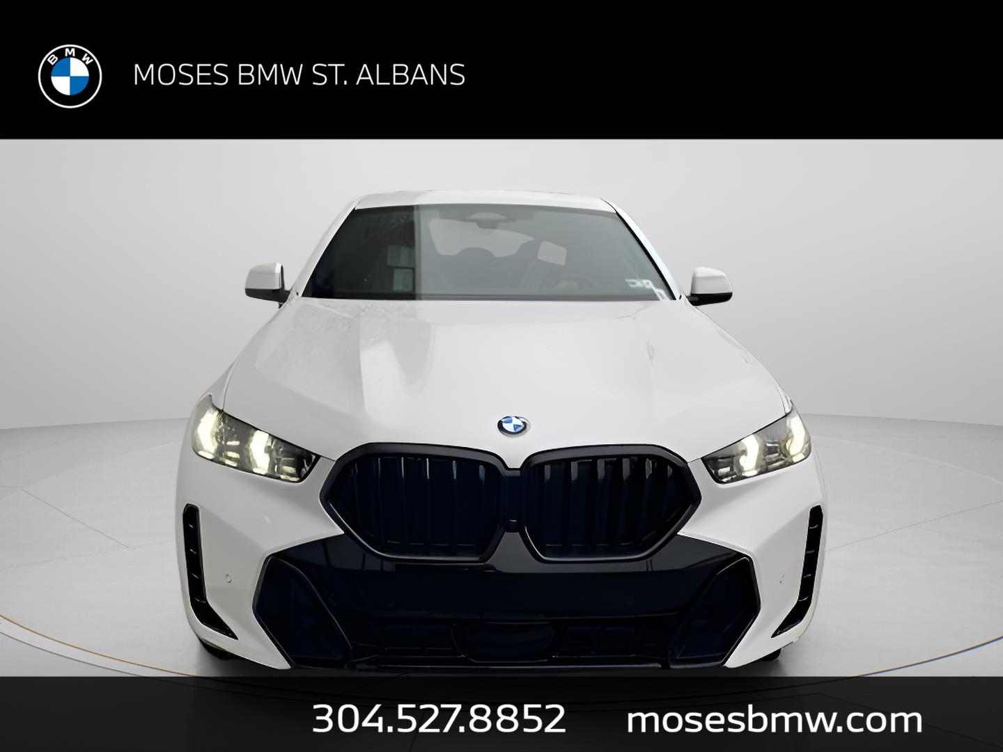 Mineral White Metallic 2026 BMW X6 SUV / Crossover All-Wheel Drive Automatic