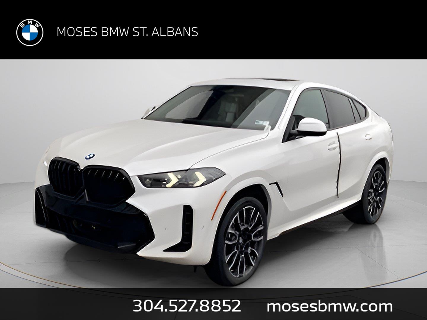 Mineral White Metallic 2026 BMW X6 SUV / Crossover All-Wheel Drive Automatic