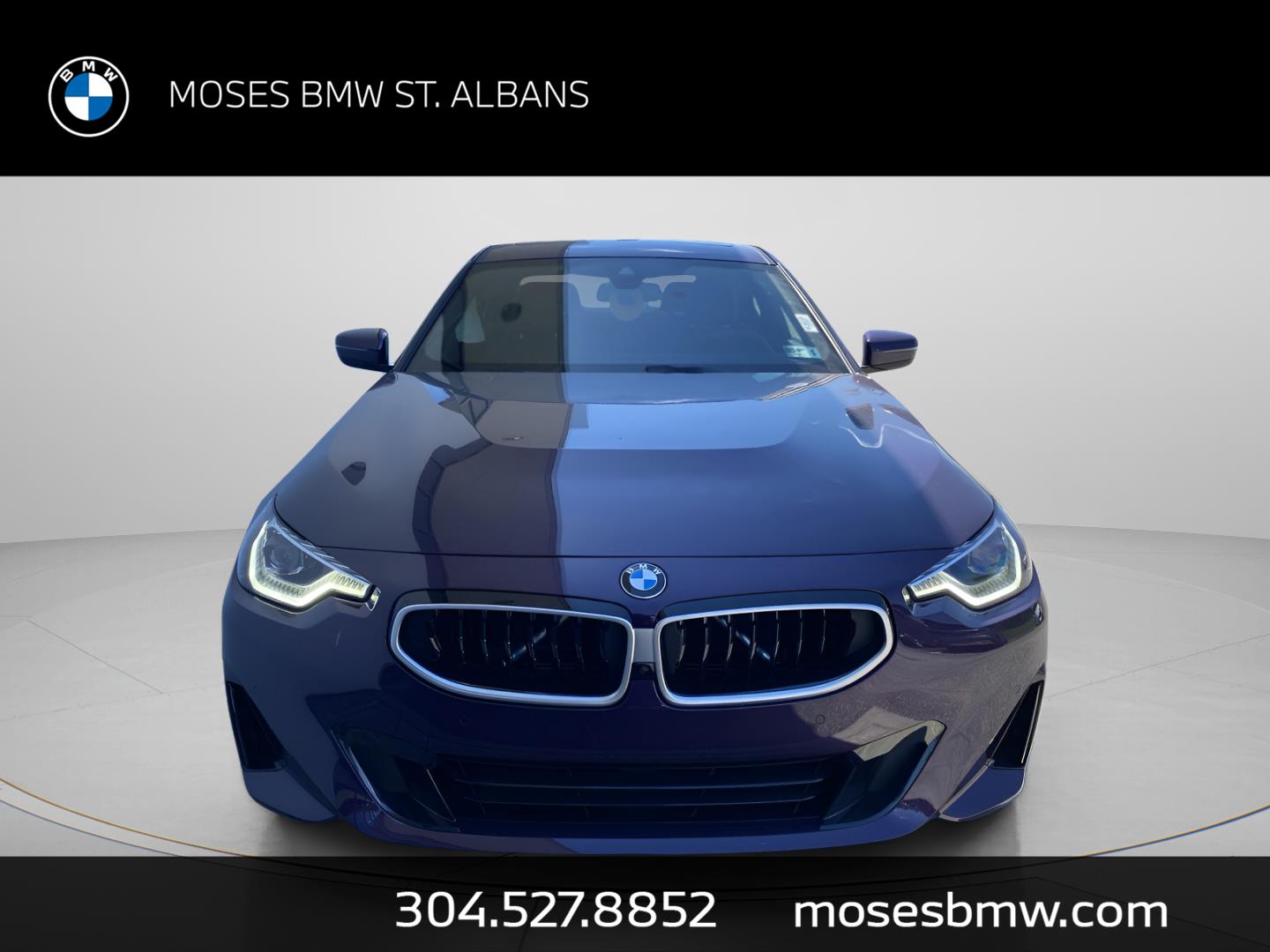 Thundernight Metallic 2026 BMW 2 Series Coupe All-Wheel Drive Automatic