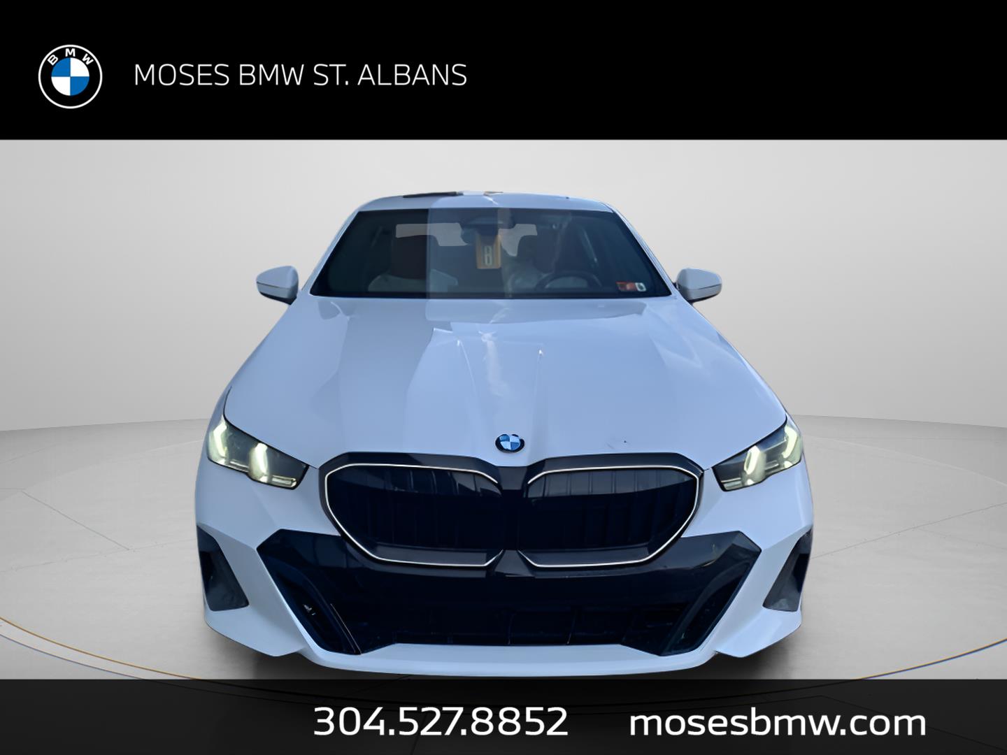 Alpine White 2026 BMW 5 Series Sedan All-Wheel Drive Automatic
