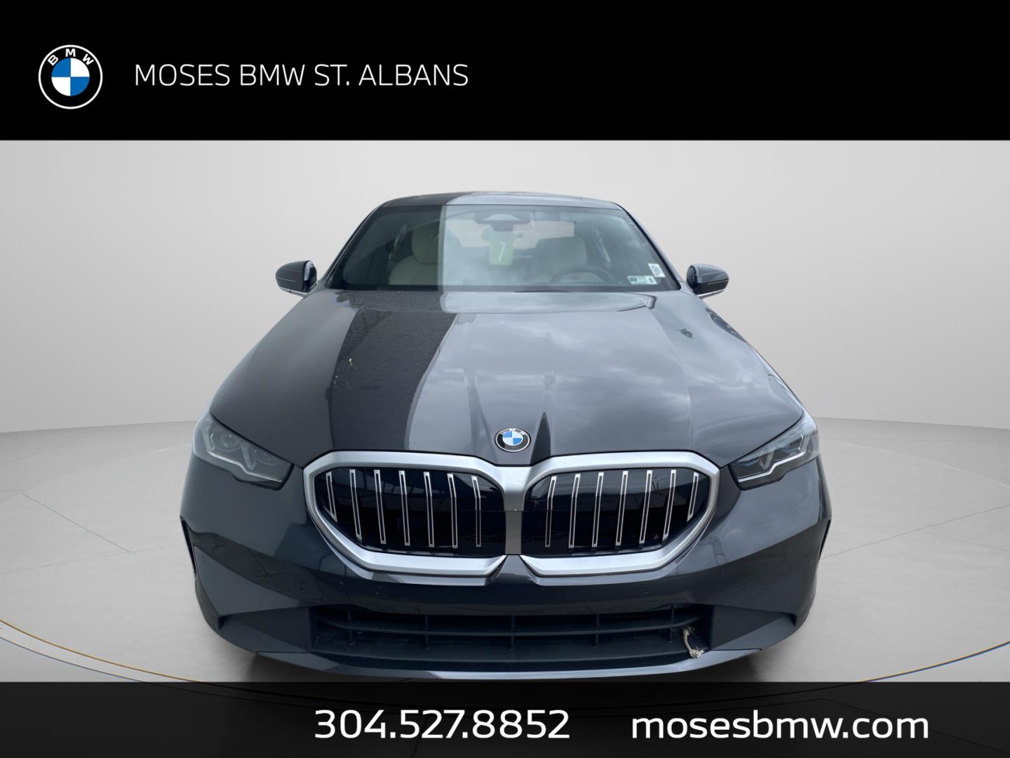 Gray (Dark Graphite Metallic) 2026 BMW 5 Series Sedan All-Wheel Drive Automatic