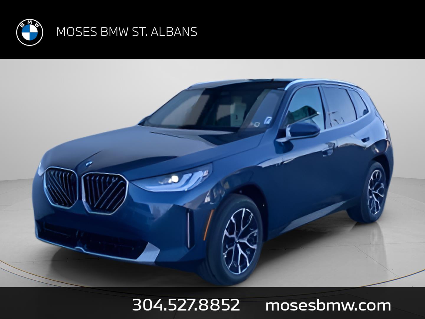 Arctic Race Blue Metallic 2026 BMW X3 SUV / Crossover All-Wheel Drive Automatic