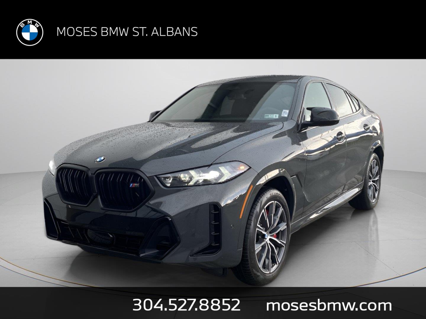 Gray (Dravit Grey Metallic) 2027 BMW X6 SUV / Crossover All-Wheel Drive Automatic