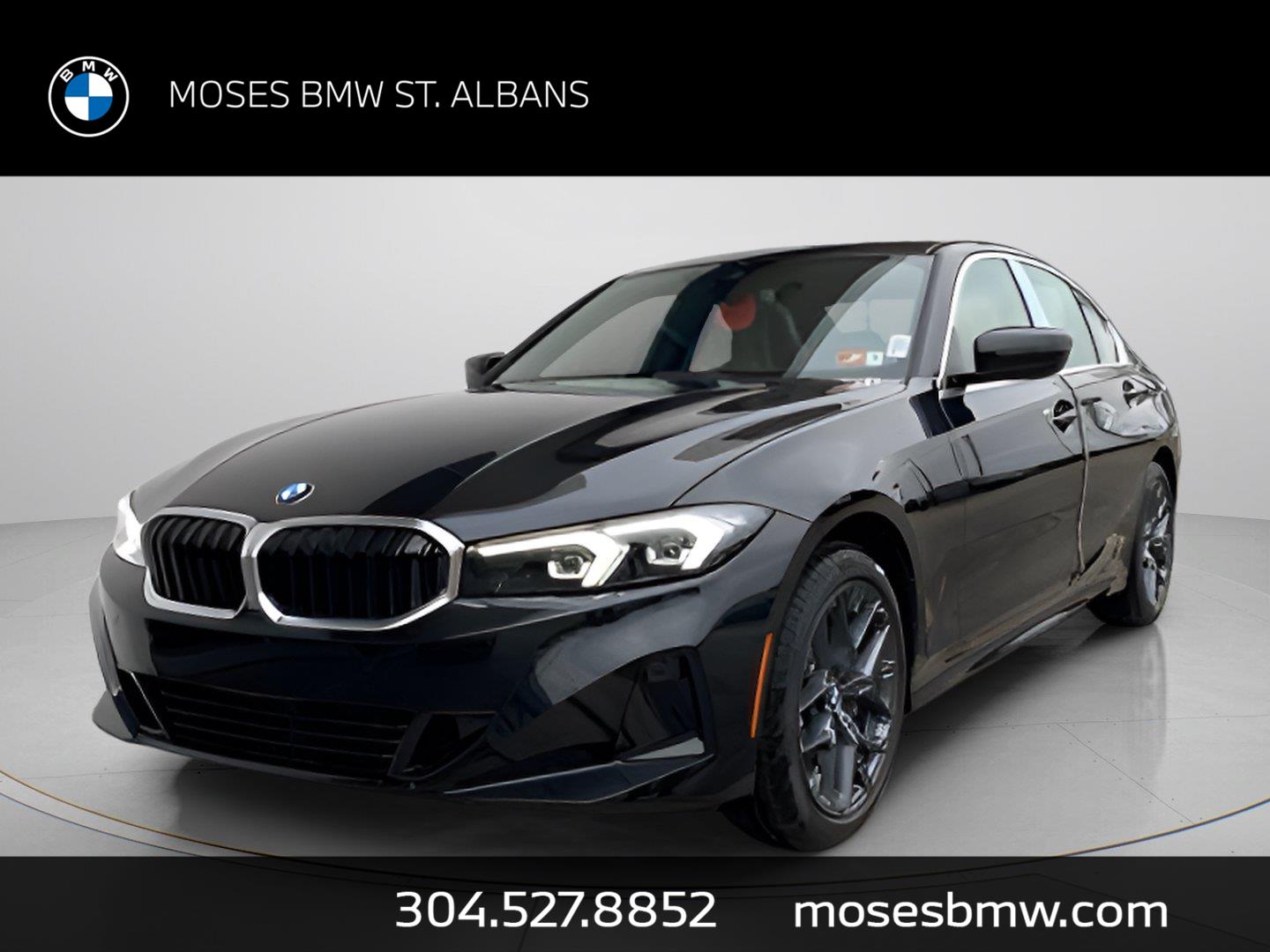 Black Sapphire Metallic 2026 BMW 3 Series Sedan All-Wheel Drive Automatic