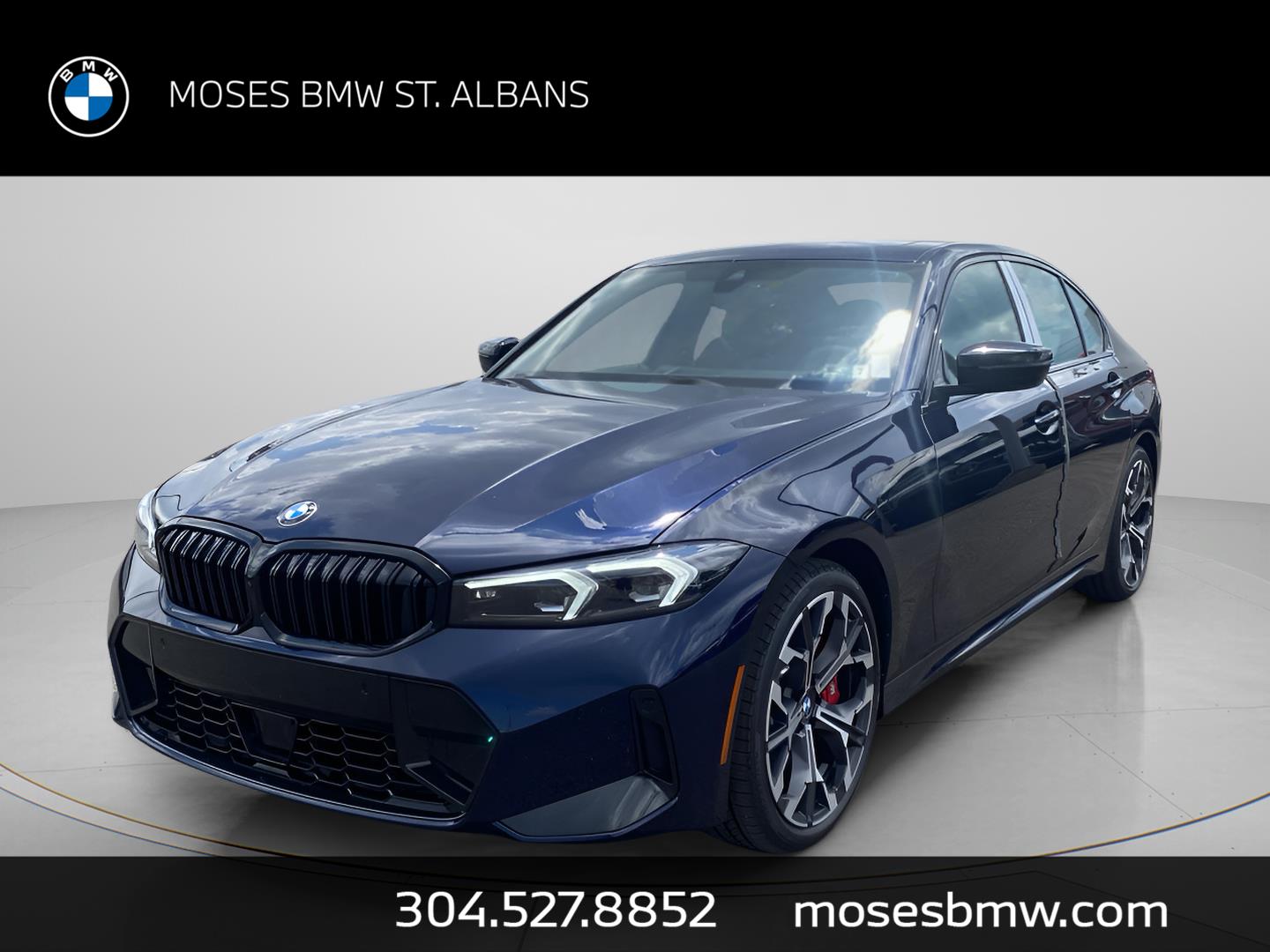 Tanzanite Blue II Metallic 2026 BMW 3 Series Sedan All-Wheel Drive Automatic