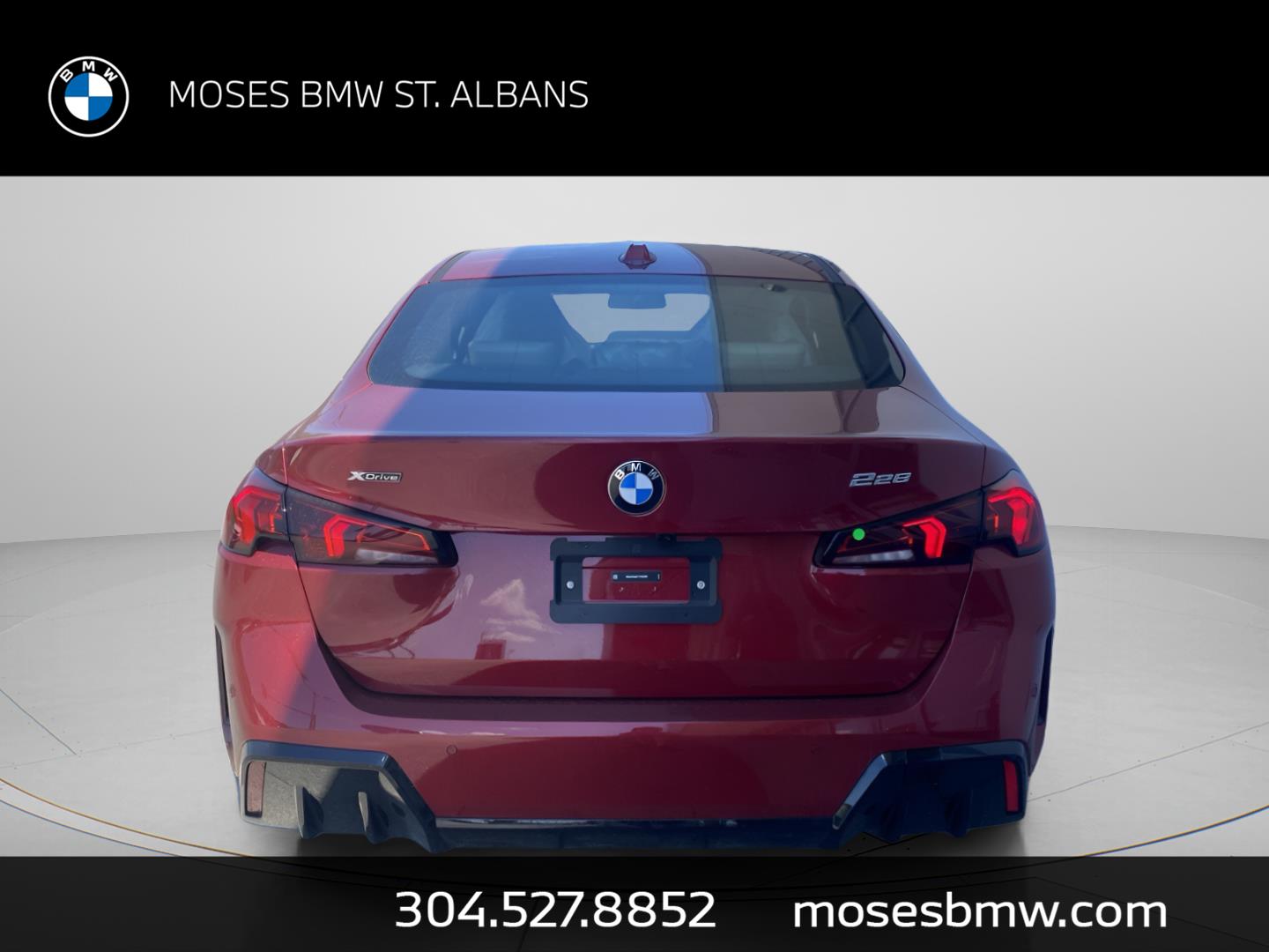 Vegas Red Metallic 2026 BMW 2 Series Sedan All-Wheel Drive 7-Speed Dual Clutch