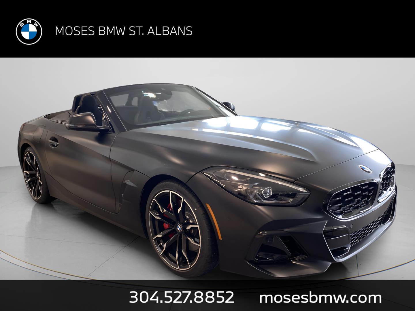 Moonlight Black Soft Top 2026 BMW Z4 Convertible Rear-Wheel Drive Manual