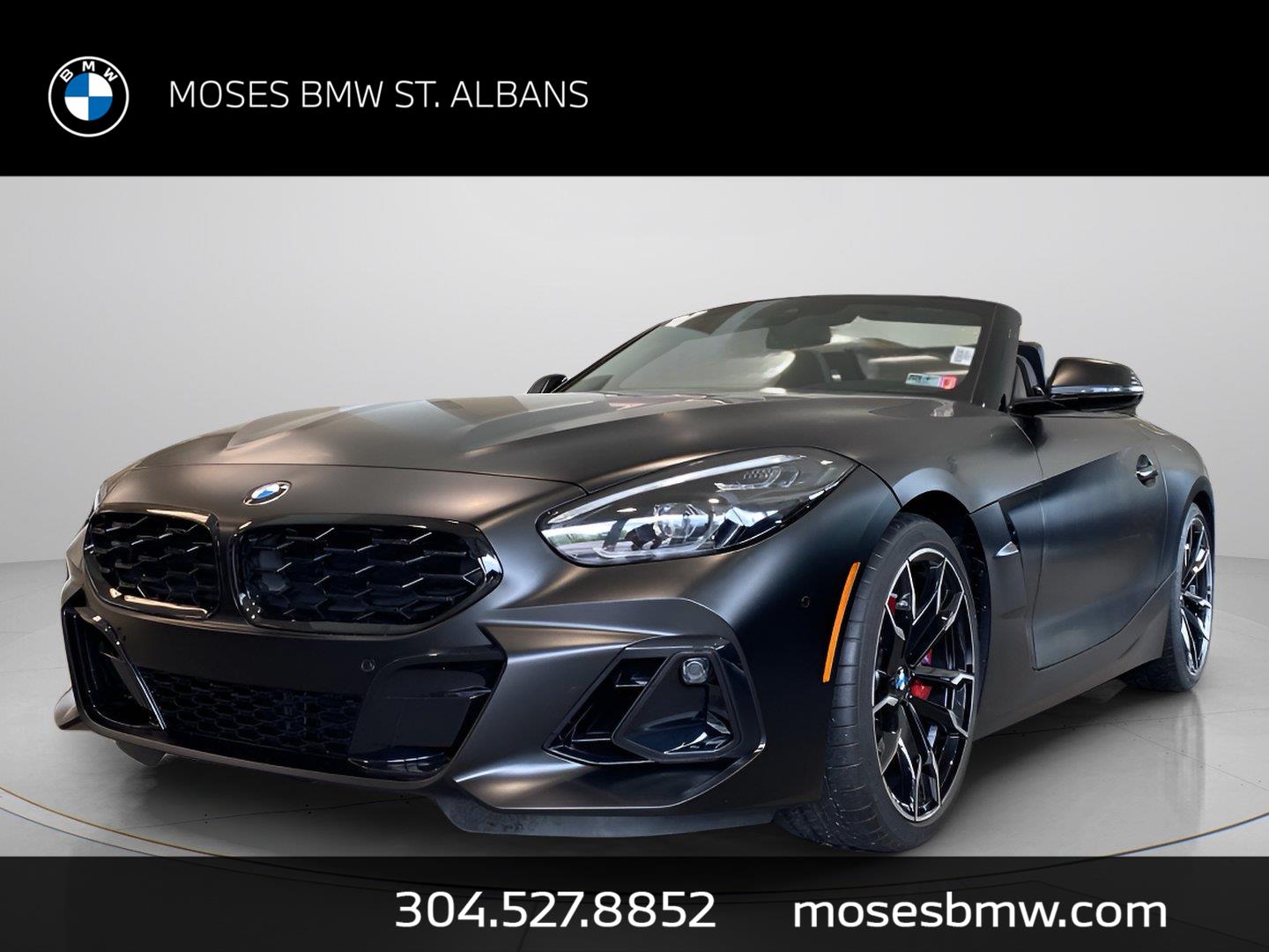 Moonlight Black Soft Top 2026 BMW Z4 Convertible Rear-Wheel Drive Manual