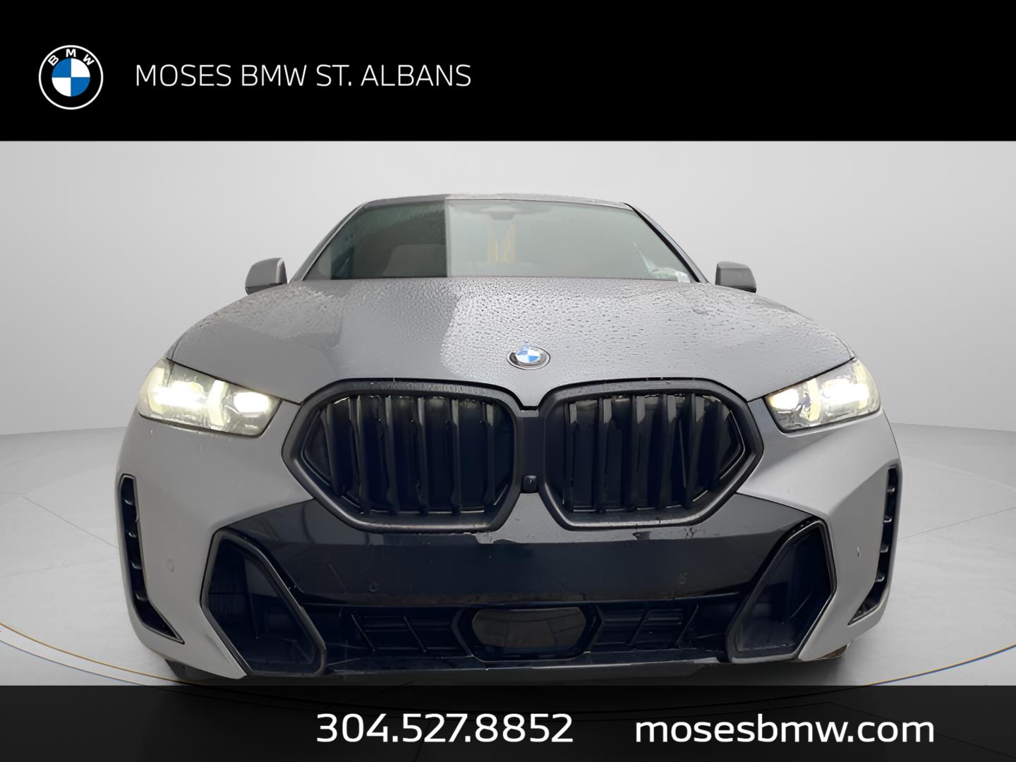 Gray (Skyscraper Grey Metallic) 2026 BMW X6 SUV / Crossover All-Wheel Drive Automatic