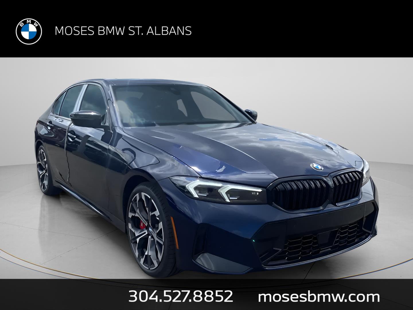 Tanzanite Blue II Metallic 2026 BMW 3 Series Sedan All-Wheel Drive Automatic