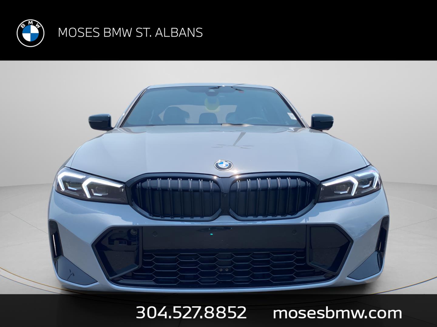 Gray (Brooklyn Grey Metallic) 2026 BMW 3 Series Sedan All-Wheel Drive Automatic