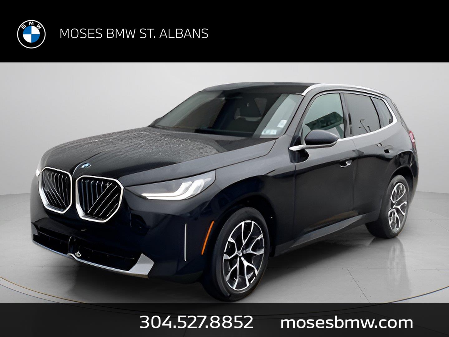 Black Sapphire Metallic 2026 BMW X3 SUV / Crossover All-Wheel Drive Automatic