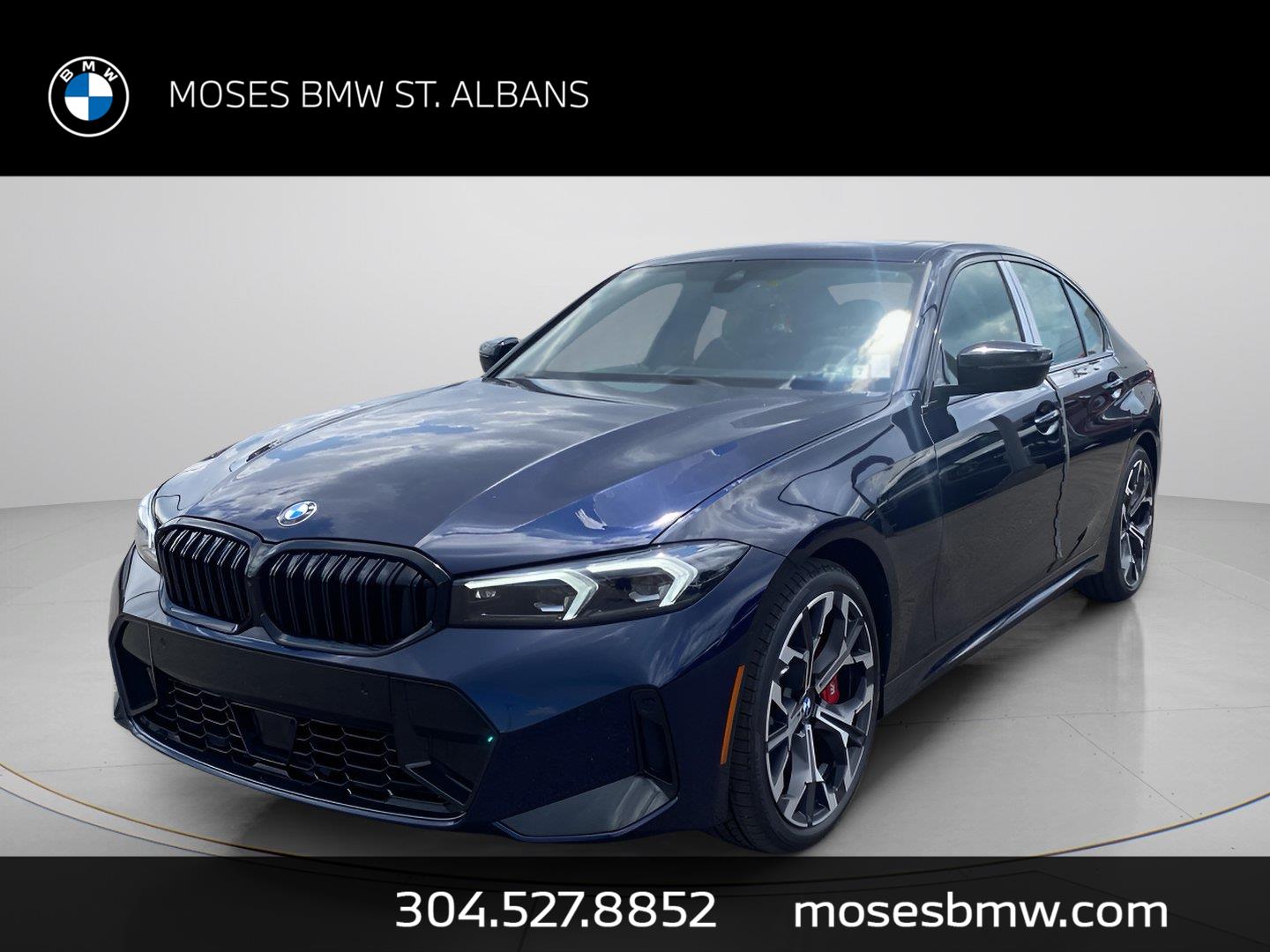 Tanzanite Blue II Metallic 2026 BMW 3 Series Sedan All-Wheel Drive Automatic