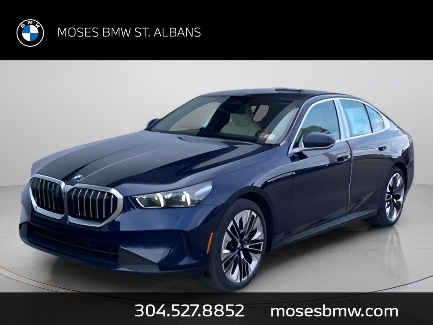 Tanzanite Blue II Metallic 2026 BMW 5 Series Sedan All-Wheel Drive Automatic