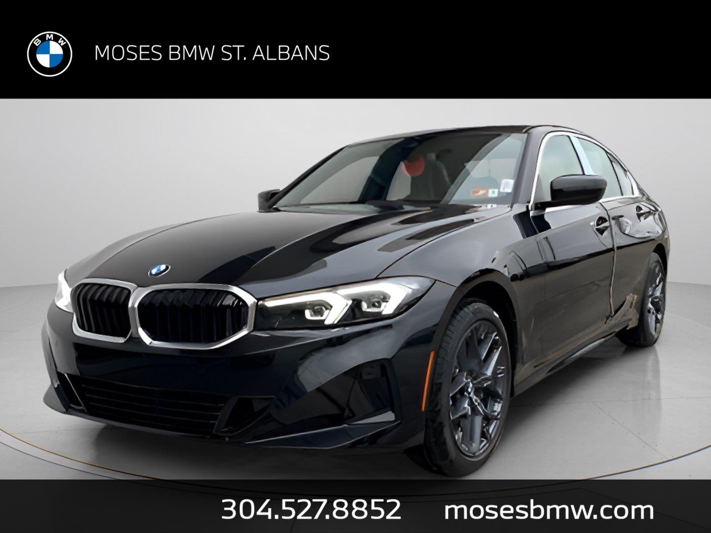 Black Sapphire Metallic 2026 BMW 3 Series Sedan All-Wheel Drive Automatic
