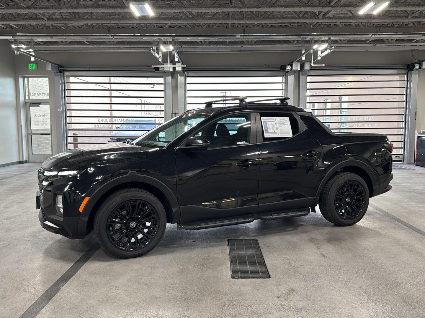 Phantom Black 2023 Hyundai Santa Cruz Pickup Truck All-Wheel Drive Automatic