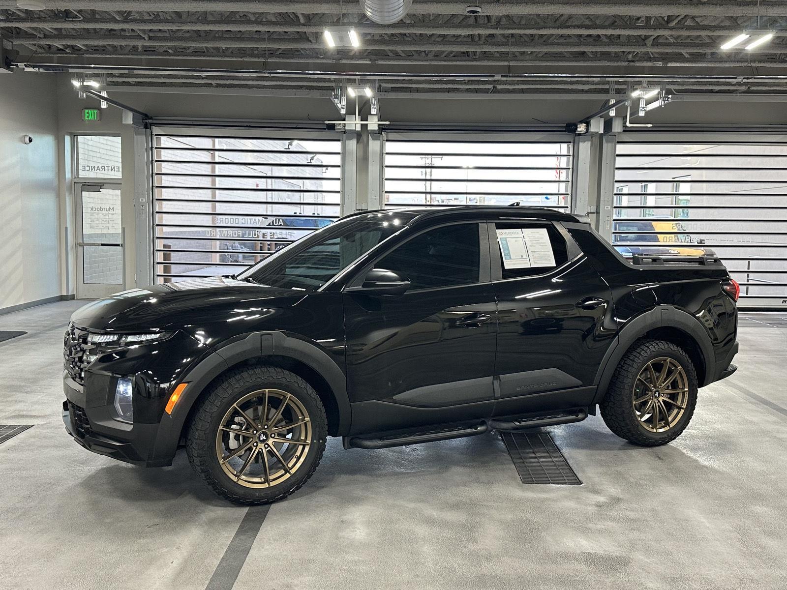 Phantom Black 2024 Hyundai Santa Cruz Pickup Truck All-Wheel Drive Automatic