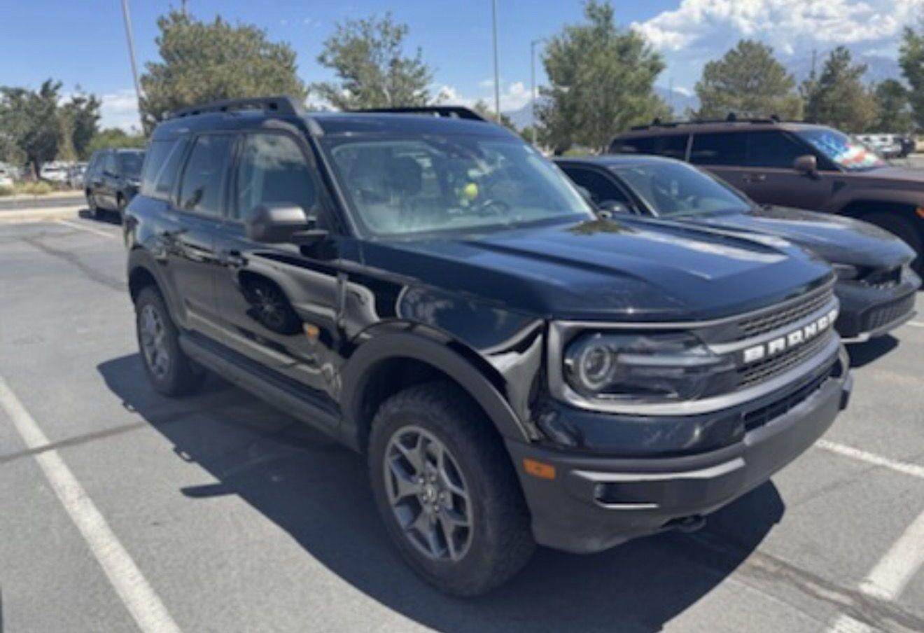 Shadow Black 2022 Ford Bronco Sport SUV / Crossover All-Wheel Drive 8-Speed Automatic