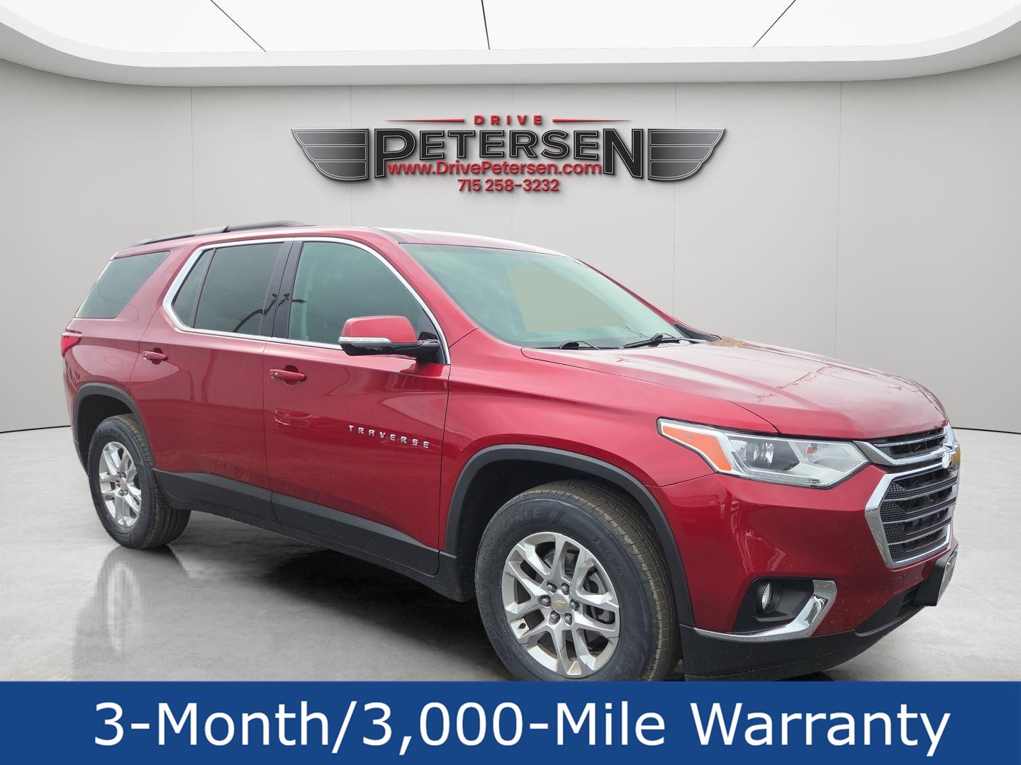 Cajun Red Tintcoat 2019 Chevrolet Traverse SUV / Crossover Front-Wheel Drive 9-Speed Automatic