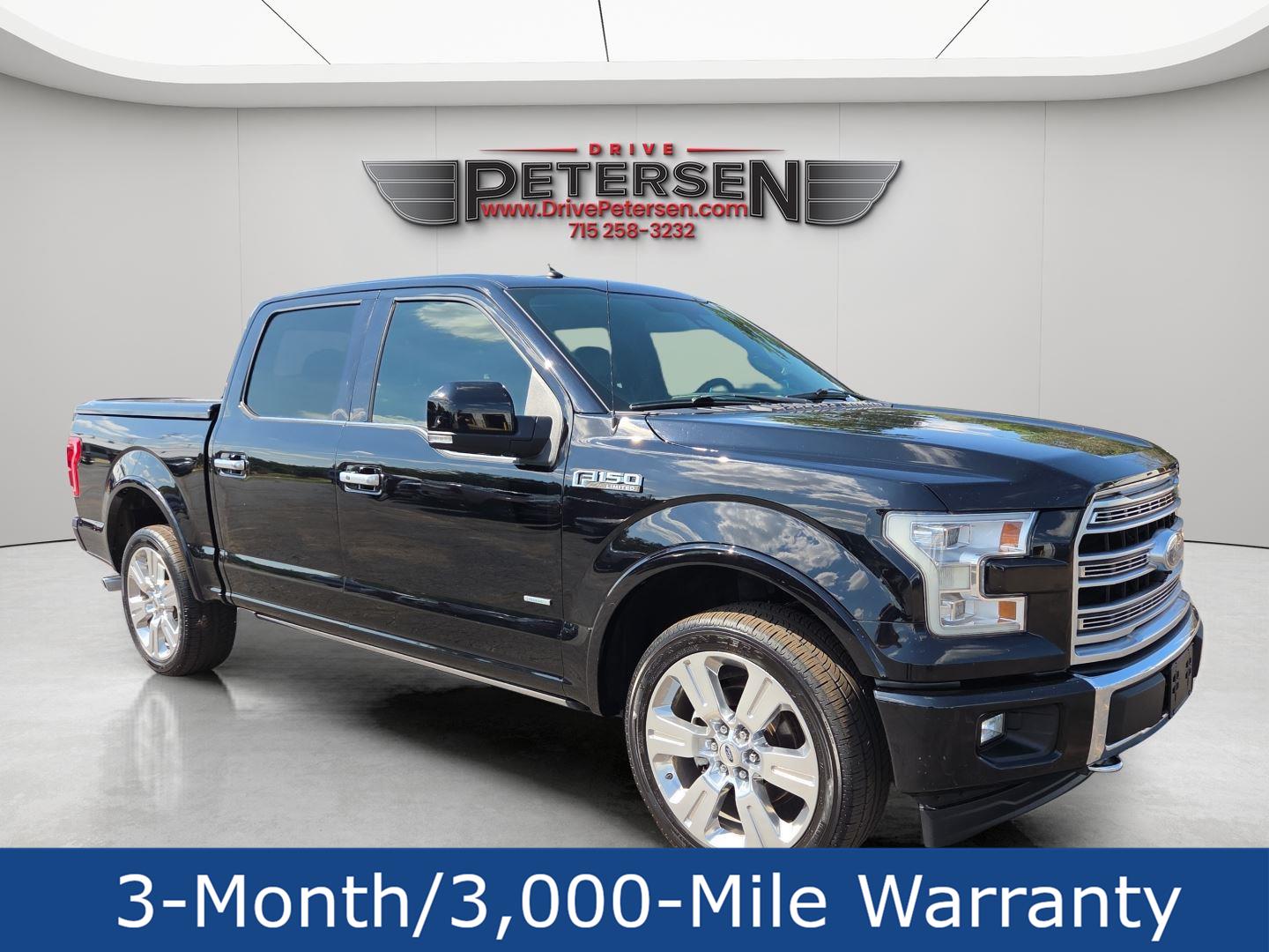 Shadow Black 2017 Ford F-150 Pickup Truck Four-Wheel Drive Automatic