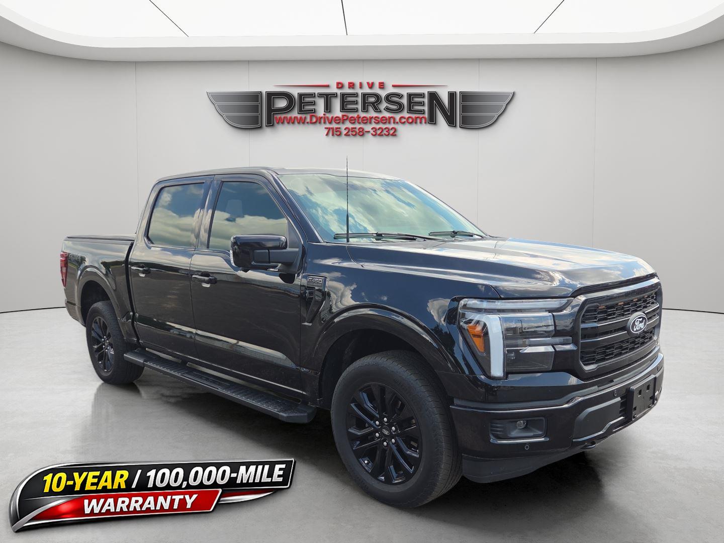 Agate Black 2025 Ford F-150 Pickup Truck Four-Wheel Drive Automatic