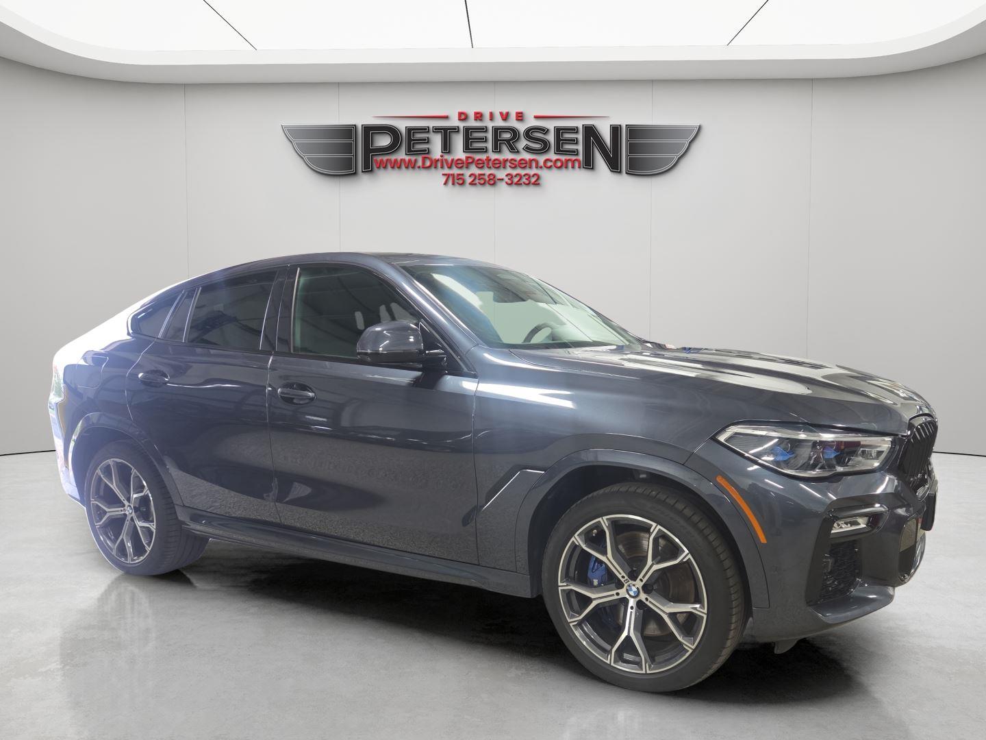 Arctic Gray Metallic 2021 BMW X6 SUV / Crossover All-Wheel Drive Automatic