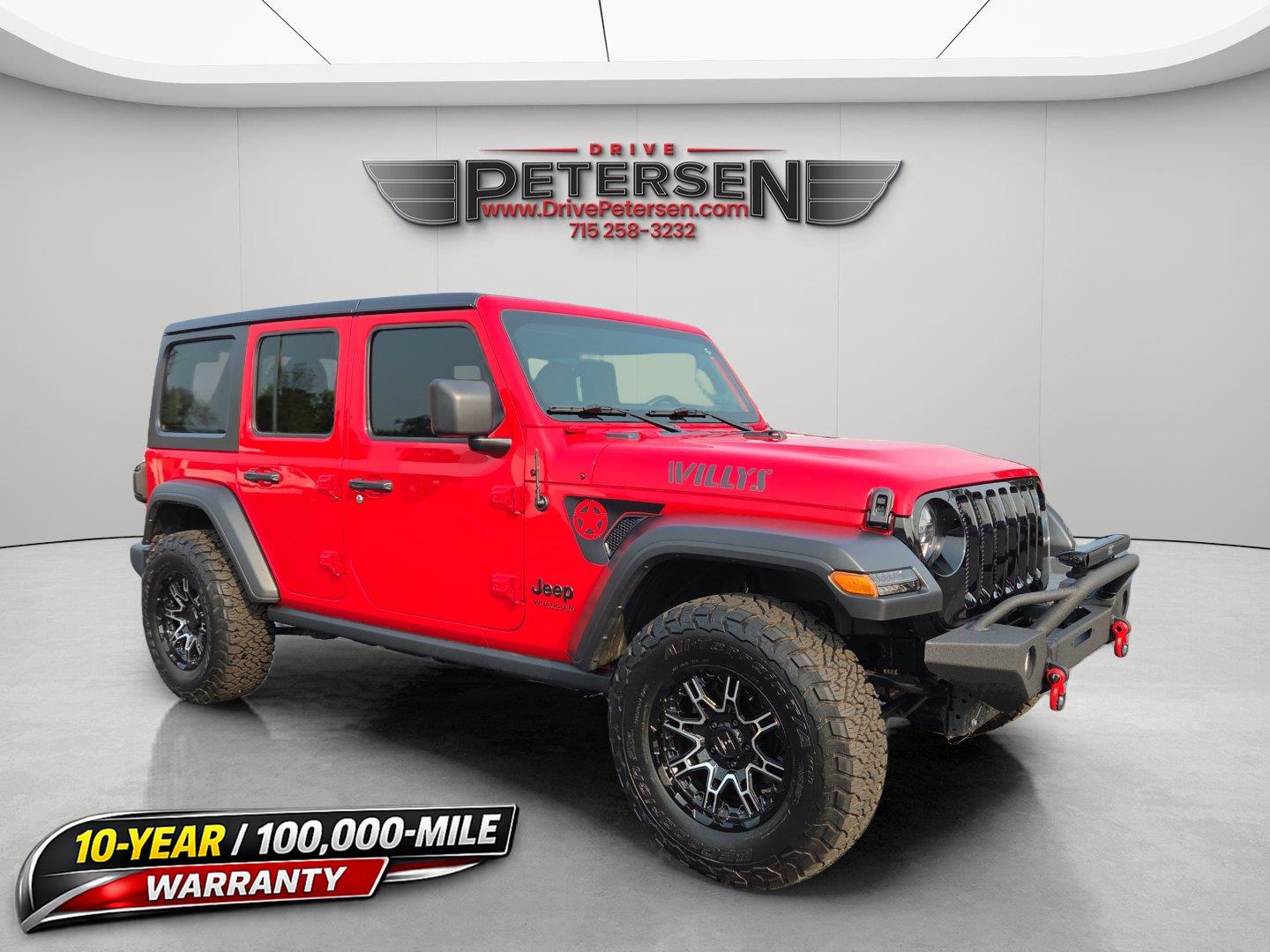 Firecracker Red Clearcoat 2021 Jeep Wrangler SUV / Crossover Four-Wheel Drive 8-Speed Automatic