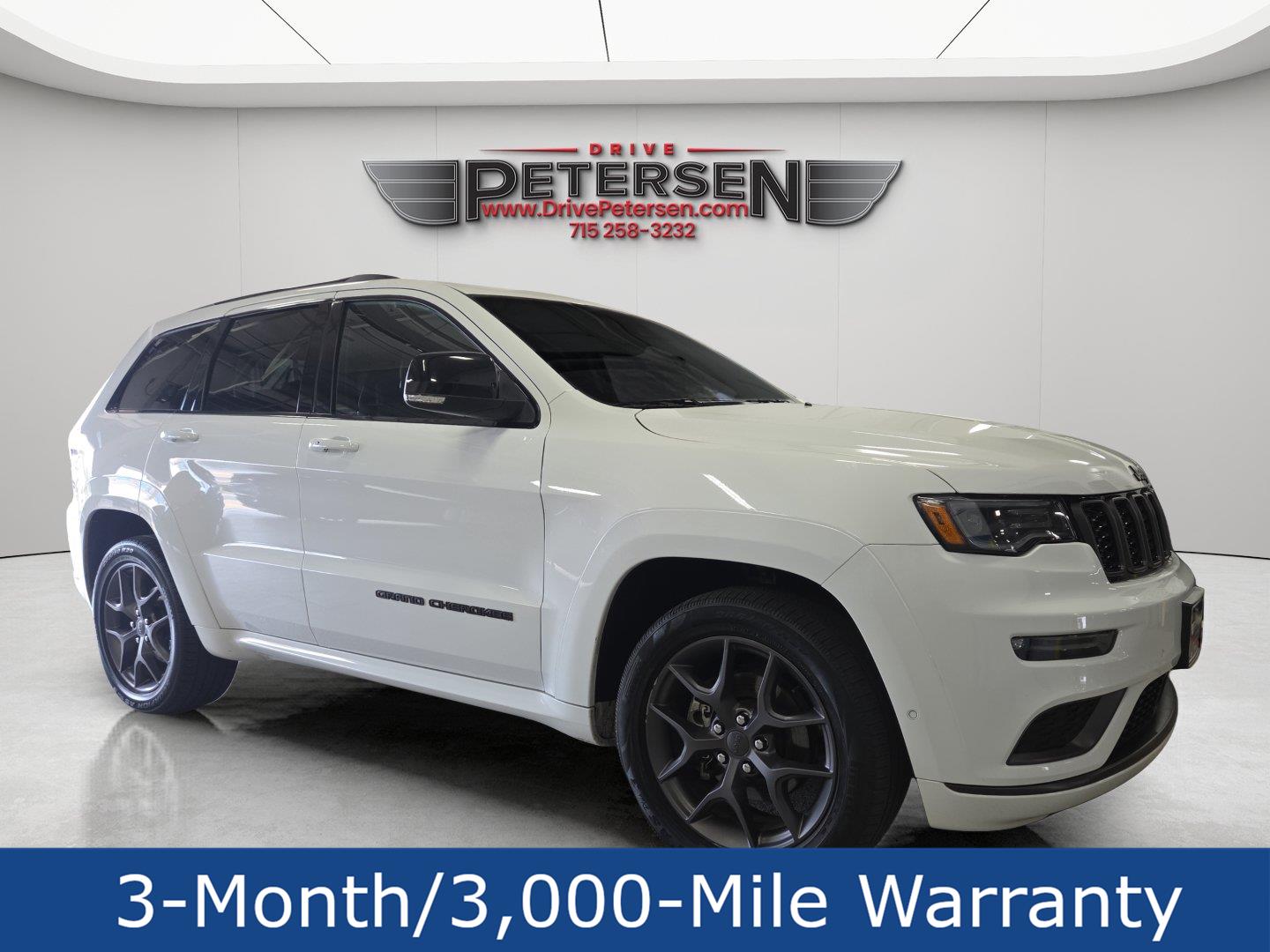 Bright White Clearcoat 2020 Jeep Grand Cherokee SUV / Crossover Four-Wheel Drive 8-Speed Automatic