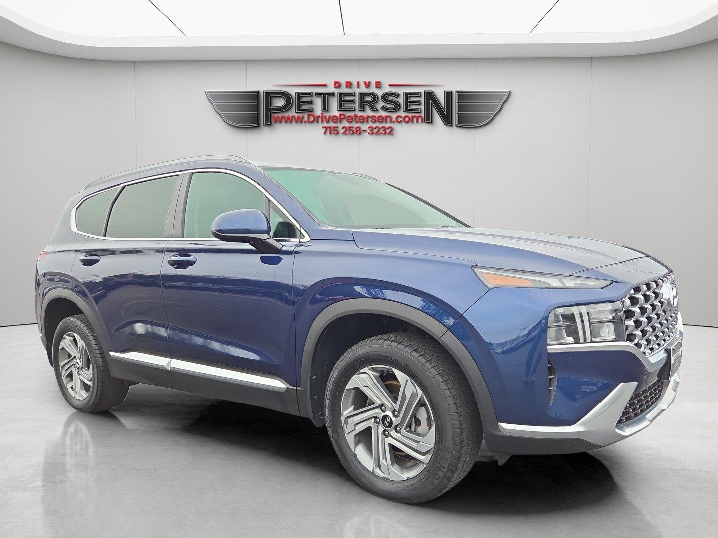 Blue (Stormy Sea) 2021 Hyundai Santa Fe SUV / Crossover All-Wheel Drive Automatic