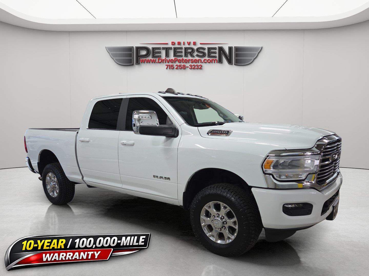 Bright White Clearcoat 2024 RAM 2500 Pickup Truck Four-Wheel Drive 8-Speed Automatic
