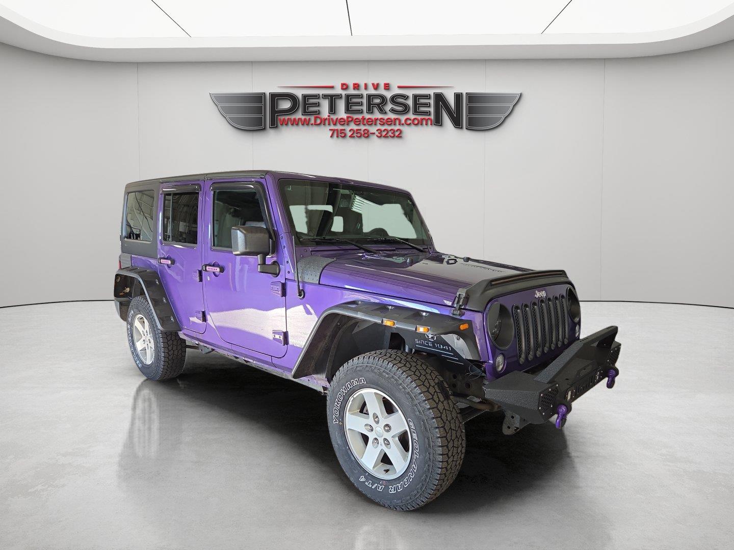 Xtreme Purple Pearlcoat 2017 Jeep Wrangler SUV / Crossover Four-Wheel Drive 5-Speed Automatic