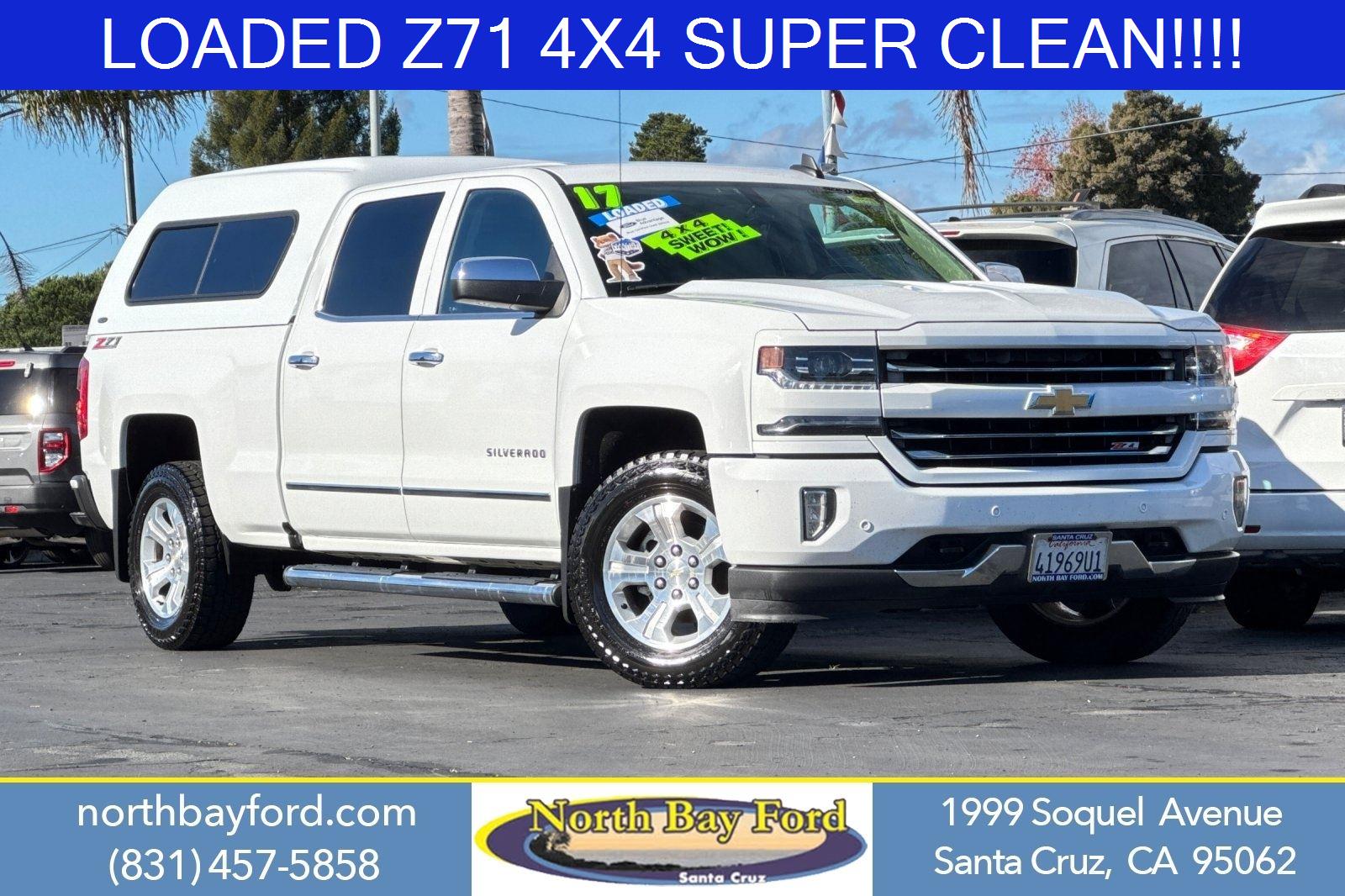 2017 Chevrolet Silverado 1500 LTZ Crew Cab 4WD
