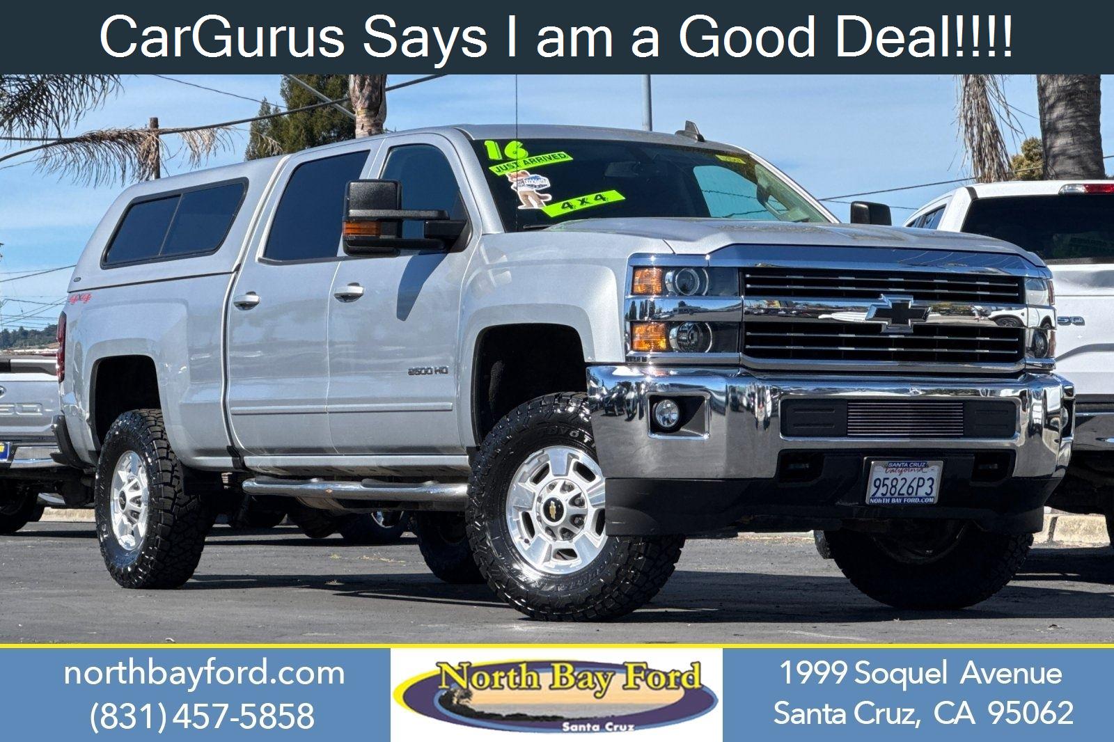 2016 Chevrolet Silverado 2500HD LT Crew Cab 4WD