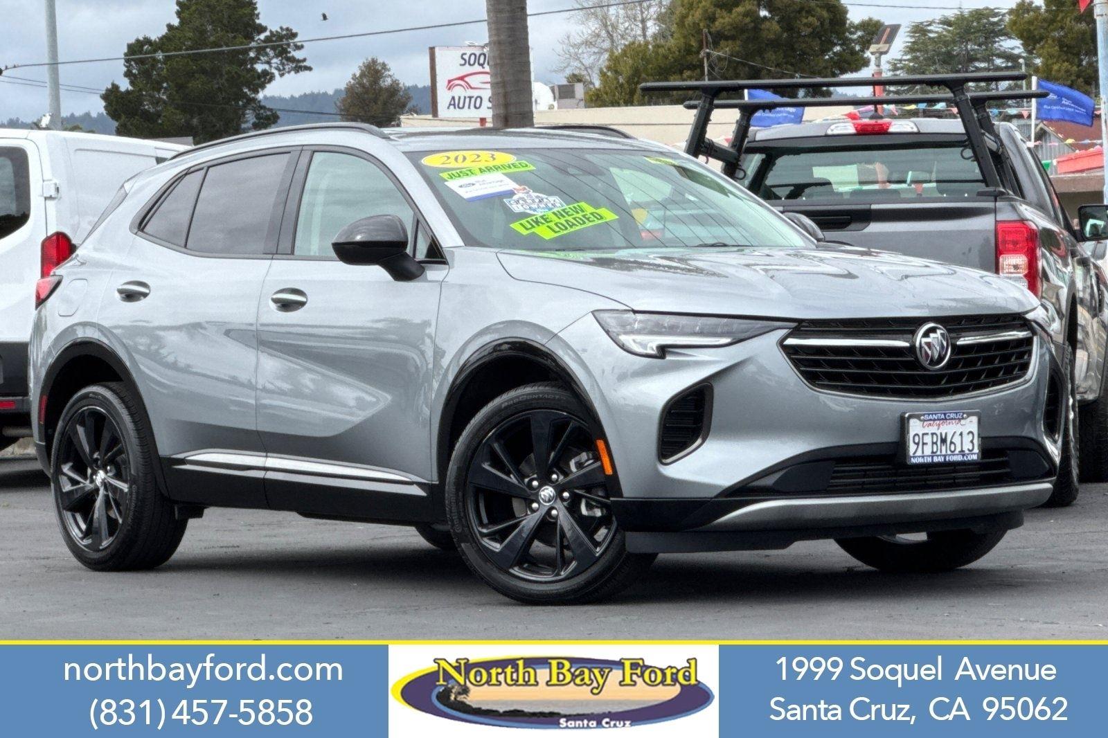 Moonstone Gray Metallic 2023 Buick Envision Essence FWD SUV / Crossover Front-Wheel Drive 9-Speed Automatic