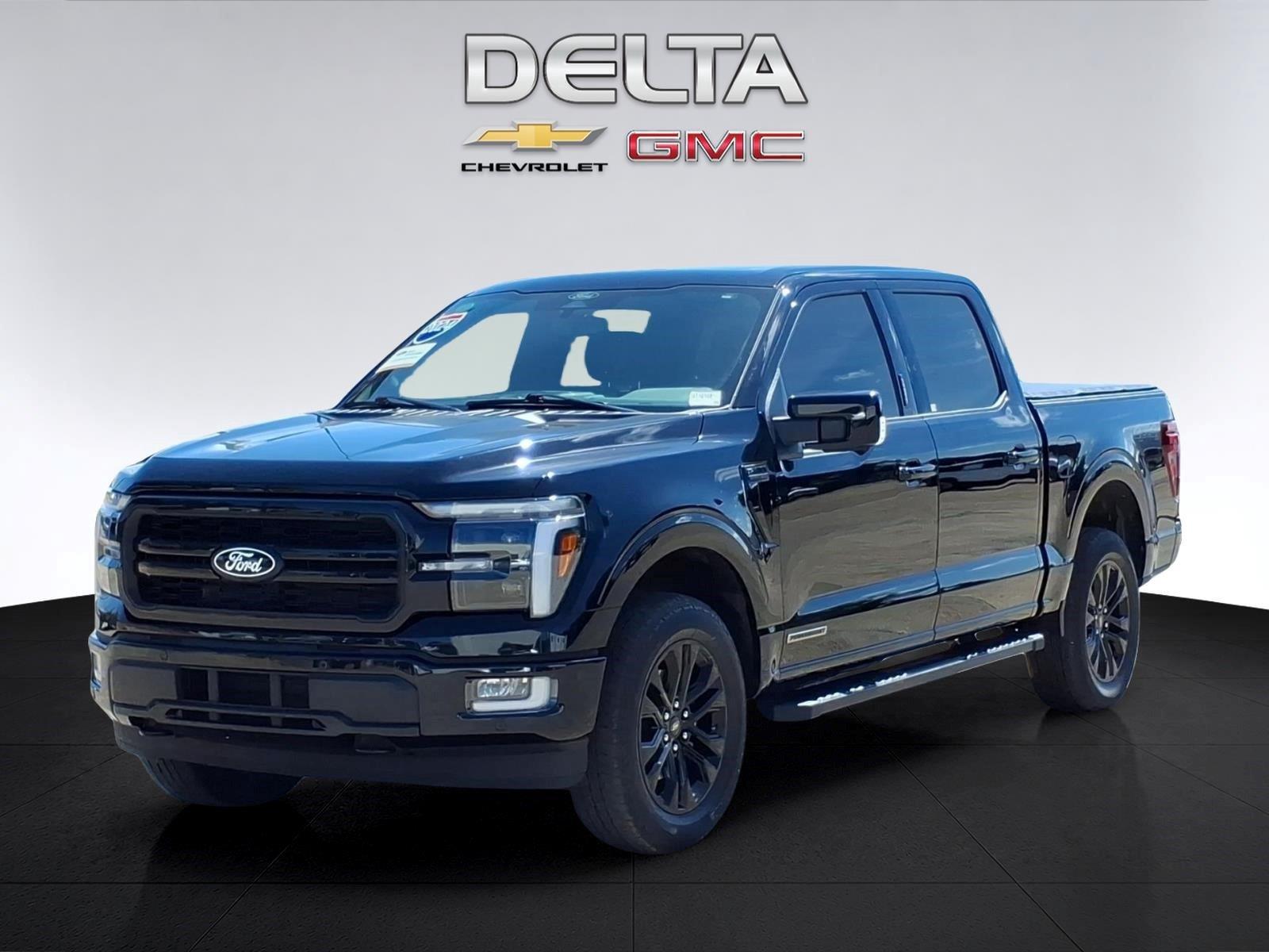 Agate Black 2024 Ford F-150 Pickup Truck Four-Wheel Drive Automatic