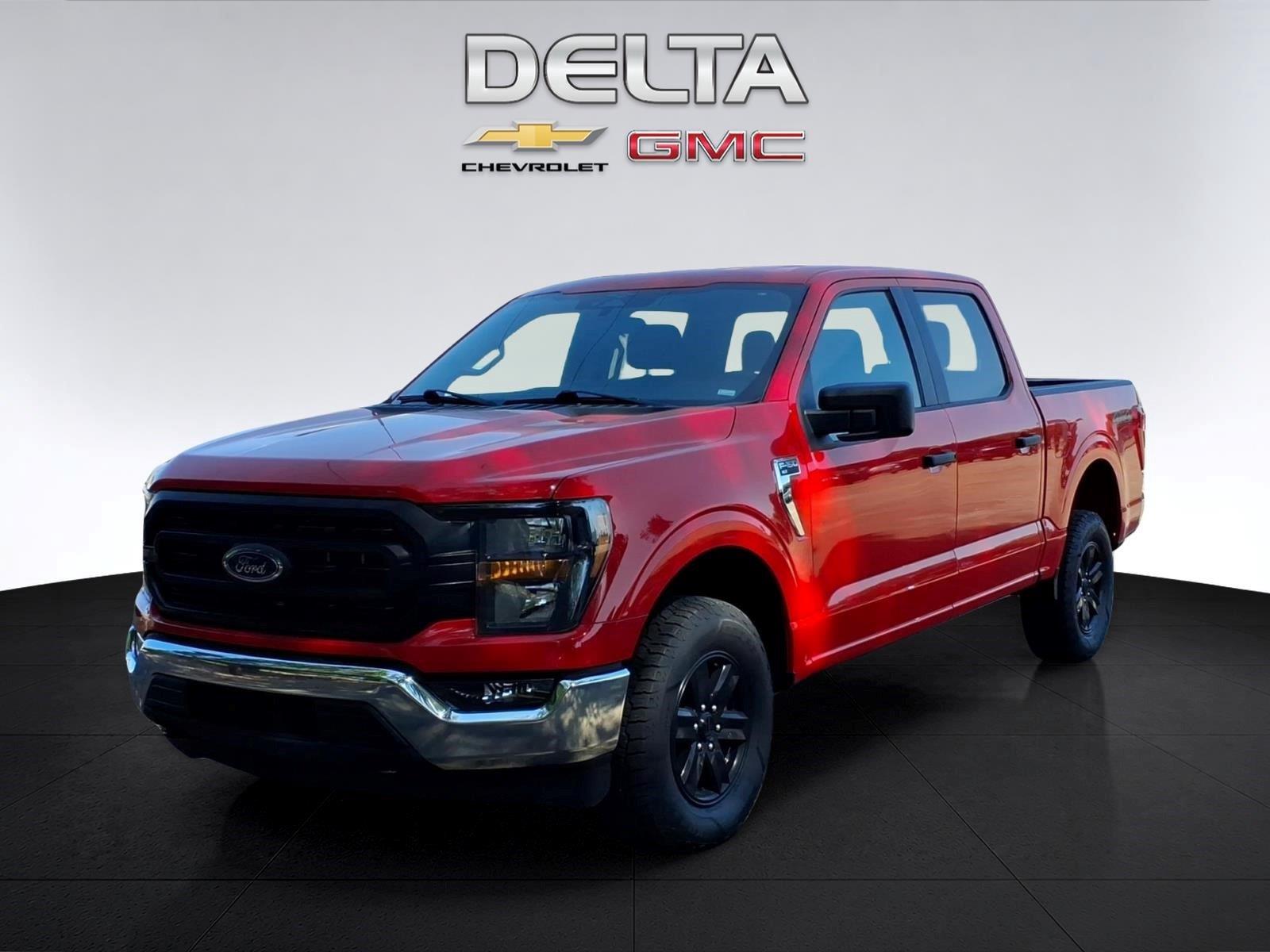 Agate Black 2023 Ford F-150 Pickup Truck Four-Wheel Drive Automatic