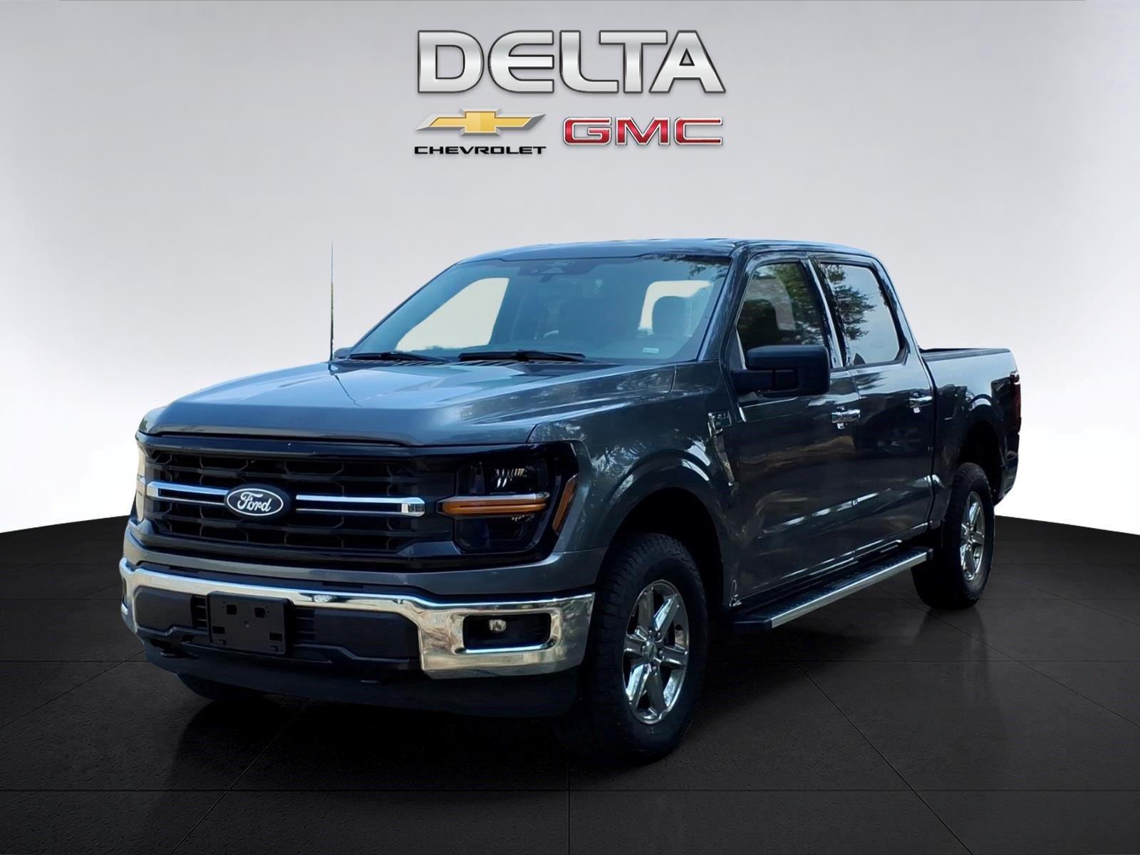 Carbonized Gray 2025 Ford F-150 Pickup Truck Four-Wheel Drive Automatic