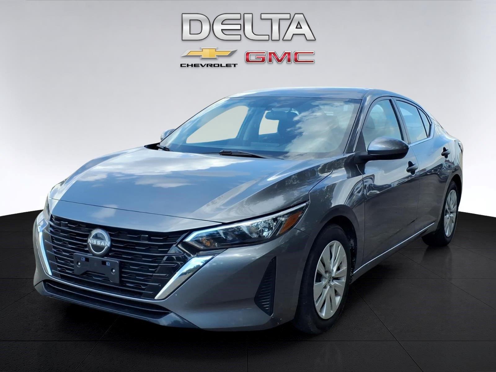 Gray (Gun Metallic) 2024 Nissan Sentra Sedan Front-Wheel Drive Continuously Variable Transmission