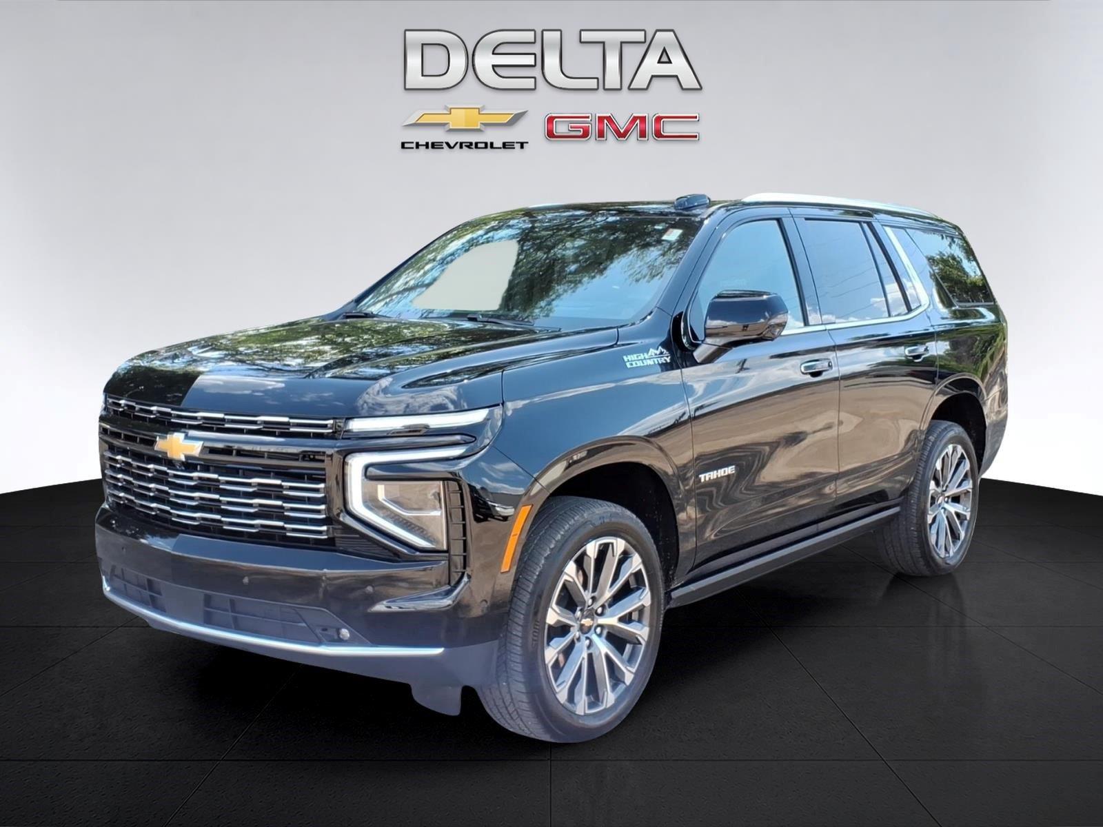 Black 2026 Chevrolet Tahoe SUV / Crossover Four-Wheel Drive Automatic