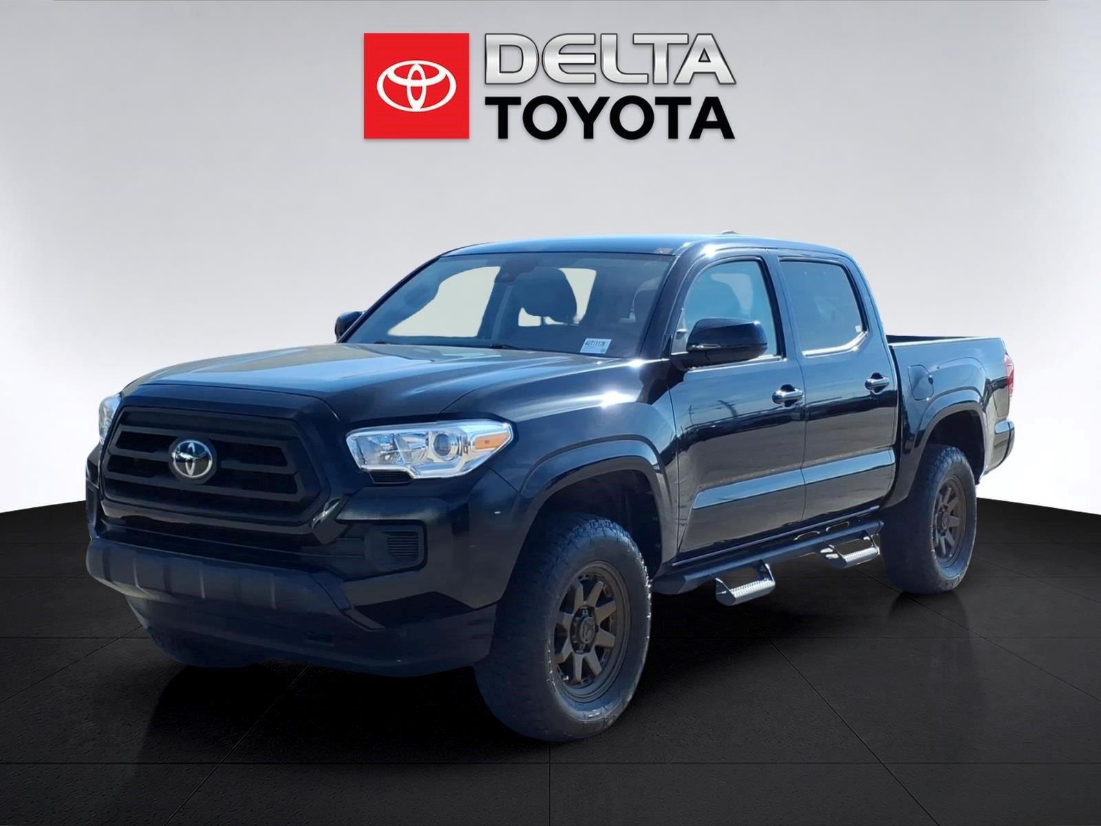 Black 2023 Toyota Tacoma Pickup Truck Four-Wheel Drive 6-Speed Automatic