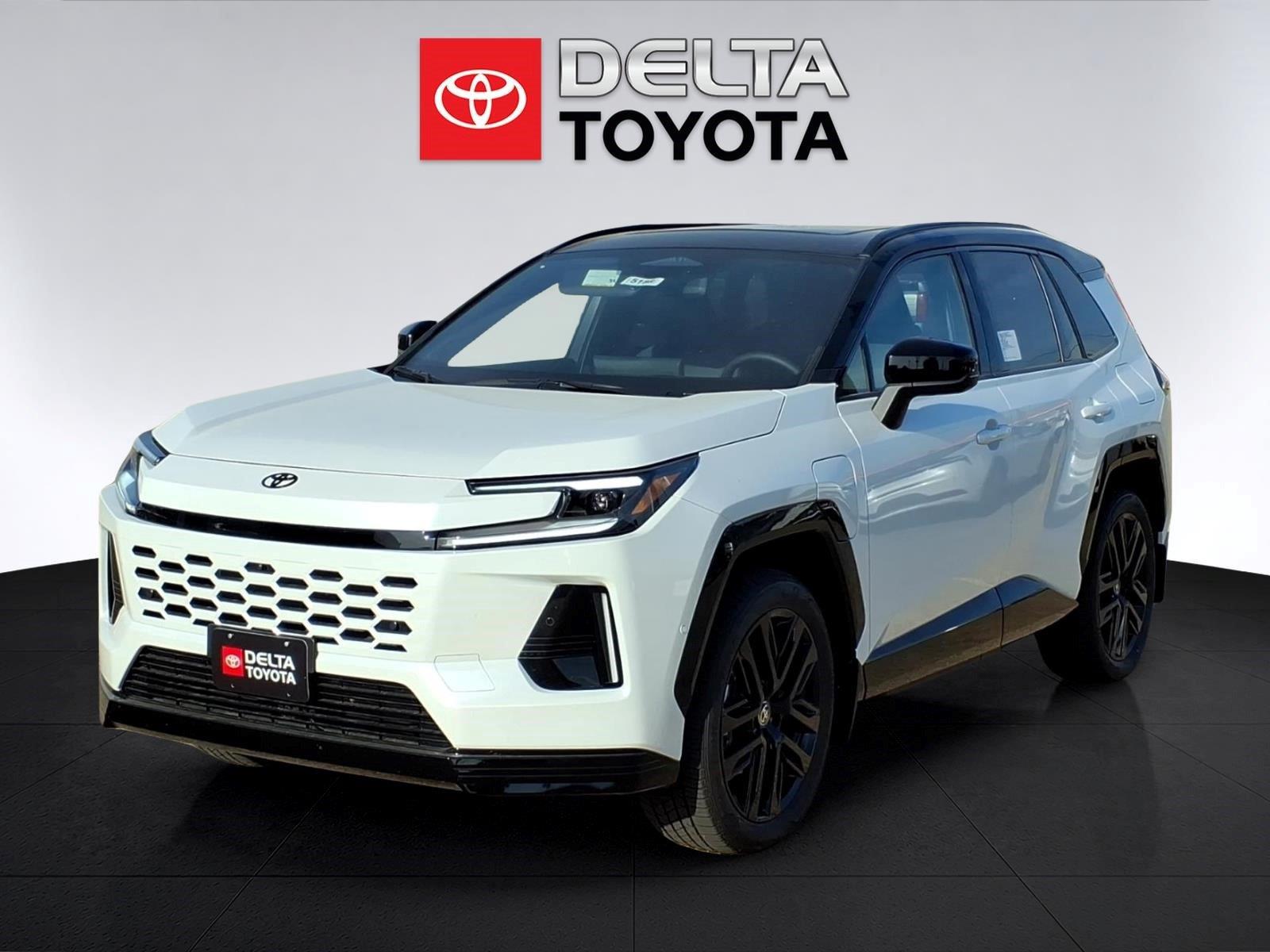 Wind Chill Pearl w/Midnight Black Metallic Roof 2026 Toyota RAV4 Plug-in Hybrid SUV / Crossover  Continuously Variable Transmission